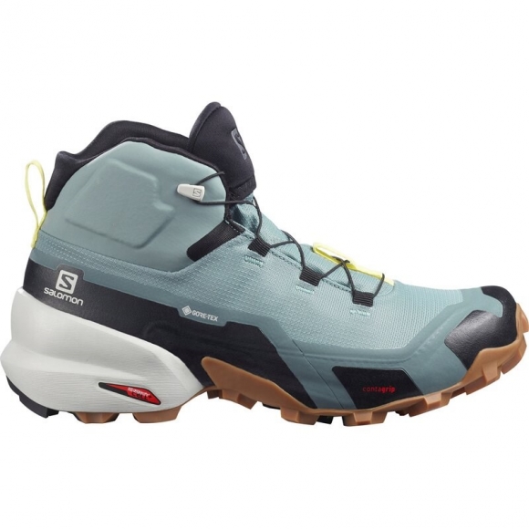 Salomon Damen Wanderschuhe "Cross Hike Mid STX - Blei/Stürmisches Wetter/Charlock