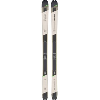 Salomon Herren Freeride Ski T MTN 86 CARBON + Skins - Regentag/Schwarz/Pastell-Neongrün 1