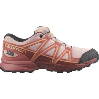 Salomon Kinder Multifunktionsschuhe SHOES SPEEDCROSS CSWP J - Englische Rose/Rindsleder/Cantaloupe