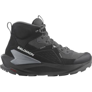 Salomon Herren Multifunktionsstiefel SHOES ELIXIR MID GTX - Schwarz/Magnet/Stiller Schatten
