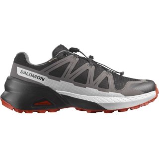Salomon Herren Trailrunningschuhe SHOES SPEEDCROSS PEAK GTX - Schwarz/Castlerock/Kirschtomate