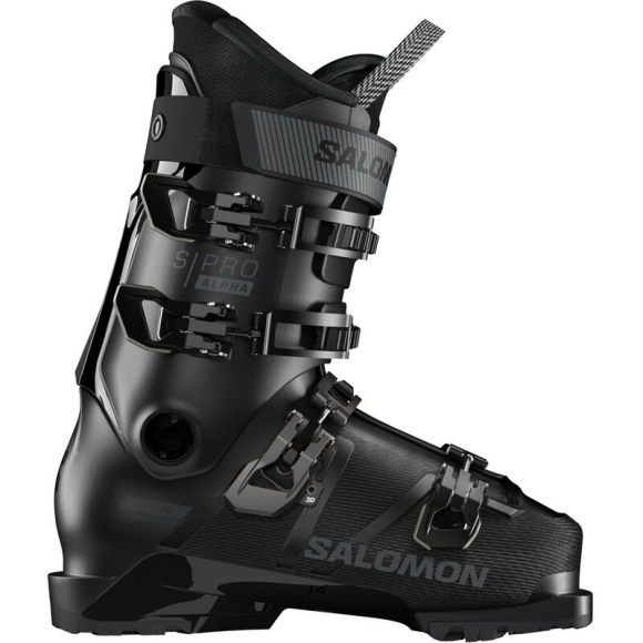 Salomon Kinder Ski-Schuhe ALP. BOOTS - Schwarz/Schwarz/Anthrazit