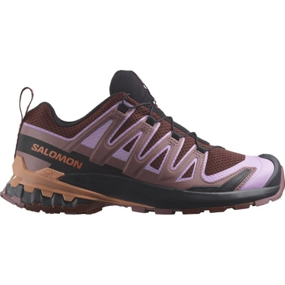 Salomon Damen Trailrunningschuhe SHOES XA PRO 3D V9 W Rum - Rumrosine/Orchideenstrauß/Canyon Cl