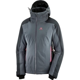 Salomon Damen Funktionsjacke - Ebenholz/Schwarz