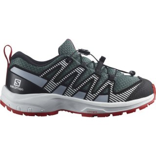 Salomon Kinder Multifunktionsschuhe SHOES XA PRO V8 J - Stürmisches Wetter/Zenblau/Goji-Beere
