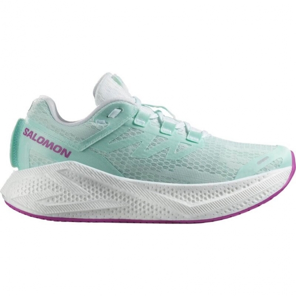 Salomon Damen Laufschuhe SHOES AERO GLIDE 3 W - Lorbeer/Weiß/Weidenröschen