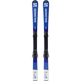 Salomon Kinder All-Mountain Ski E - Race Blue/Weiß