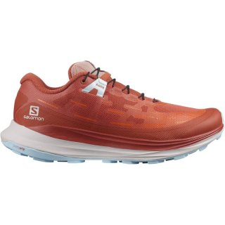 Salomon Damen Trailrunningschuhe Ultra - Orange/Silber/Rot/Grau/Hellblau