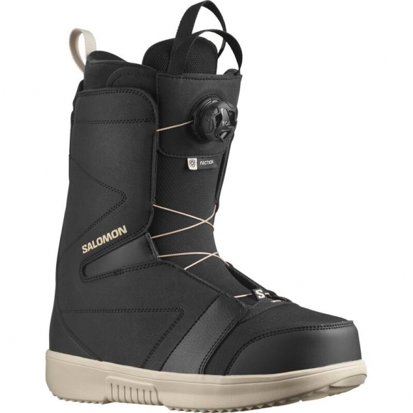 Salomon Herren Snowboot SNOW. BOOTS FACTION BOA - Schwarz/Schwarz/Regentag