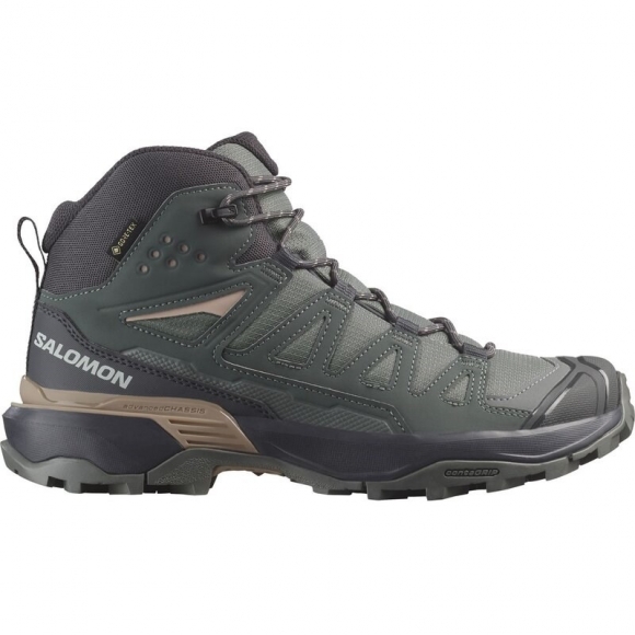 Salomon Damen Trekkingstiefel SHOES X ULTRA 360 MID GTX W - Sedona-Salbei/Urban Chic/Etherea