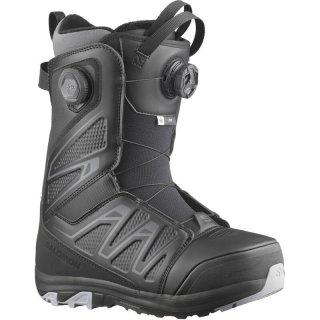 Salomon Damen Snowboot SNOW. BOOTS IVY BOA SJ BOA - Schwarz/Schwarz/Lila Grau