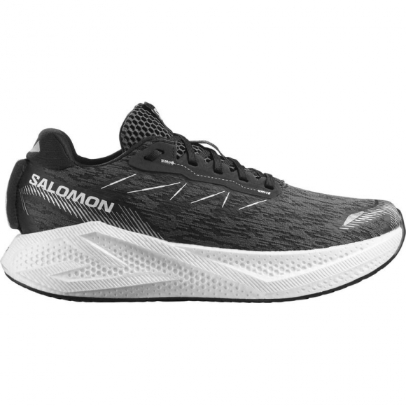 Salomon Herren Laufschuhe SHOES AERO GLIDE 4 - Schwarz/Weiß/FTW-Silber