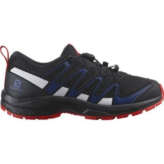 Salomon Kinder Multifunktionsschuhe SHOES XA PRO V8 J - Schwarz/Lapisblau/Feuriges Rot