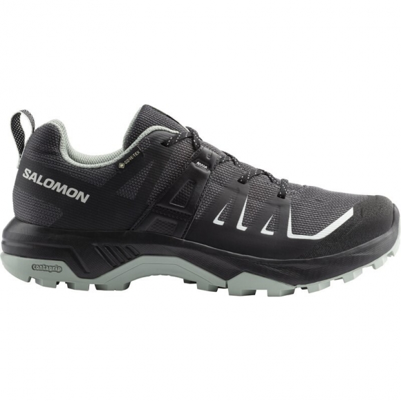 Salomon Damen Multifunktionsschuhe SHOES EXTEND GTX W - Asphalt/Schwarz/Grünes Milieu