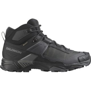 Salomon Herren Multifunktionsstiefel SHOES X ULTRA 5 MID GTX - Schwarz/Asphalt/Castlerock