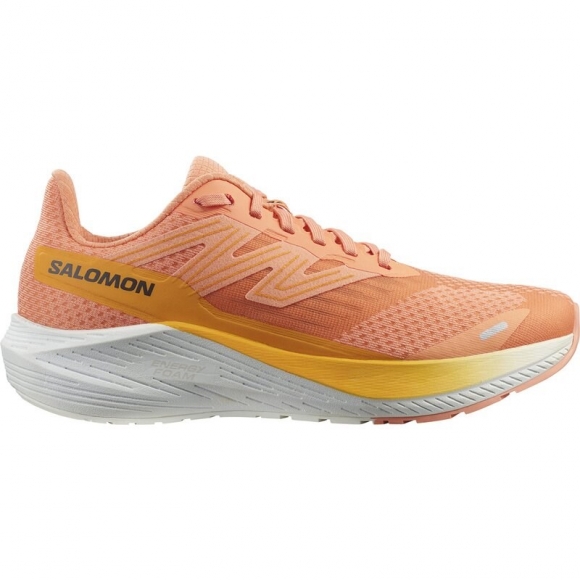 Salomon Damen Laufschuhe SHOES AERO BLAZE W - Cantaloupe/Zinnie/Weiß