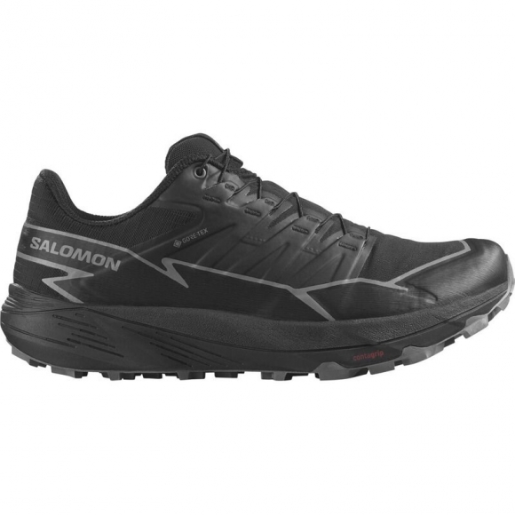 Salomon Herren Trailrunningschuhe SHOES THUNDERCROSS GTX - Schwarz/Schwarz/Zinn