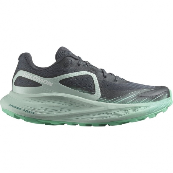 Salomon Damen Trailrunningschuhe SHOES GLIDE MAX TR W - Ebenholz/Blauer Nebel/Kakadu