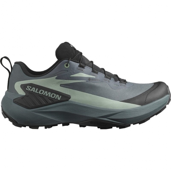 Salomon Damen Trailrunningschuhe SHOES GENESIS GTX W - Turbulenz/Schwarz/Grünes Milieu