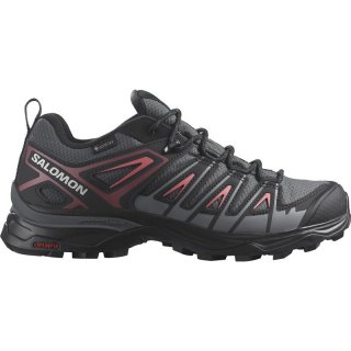 Salomon Damen Multifunktionsschuhe SHOES X ULTRA PIONEER GTX W - Magnet/Schwarz/Teerose