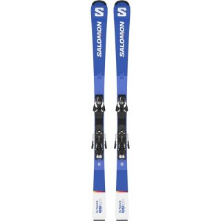 Salomon Kinder Racing Ski T - Rennblau/Weiß