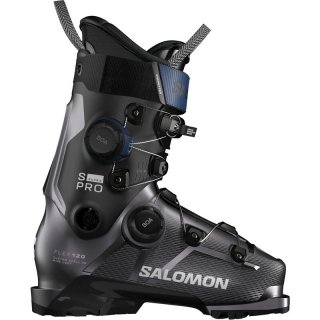 Salomon Herren Ski-Schuhe ALP. BOOTS - Beluga Metallic/Schwarz/Estate Blue