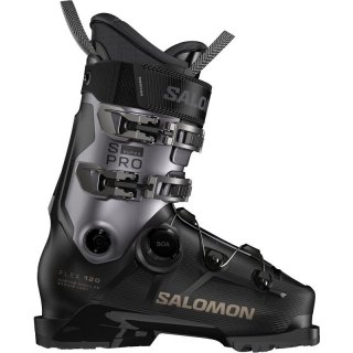 Salomon Herren Ski-Schuhe ALP. BOOTS - Schwarz/Belugametallic/Titanmetall Pd