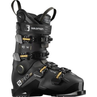 Salomon Damen ALP. BOOTS - SCHWARZ/Beluga/Golden Glaw