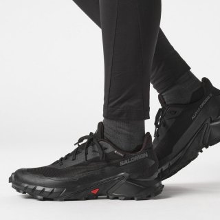 Salomon Damen Trailrunningschuhe SHOES ALPHACROSS 5 GTX W - Schwarz/Schwarz/Ebenholz