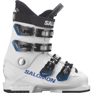 Salomon Kinder Ski-Schuhe ALP. BOOTS - Weiß/Weiß/Prozessblau