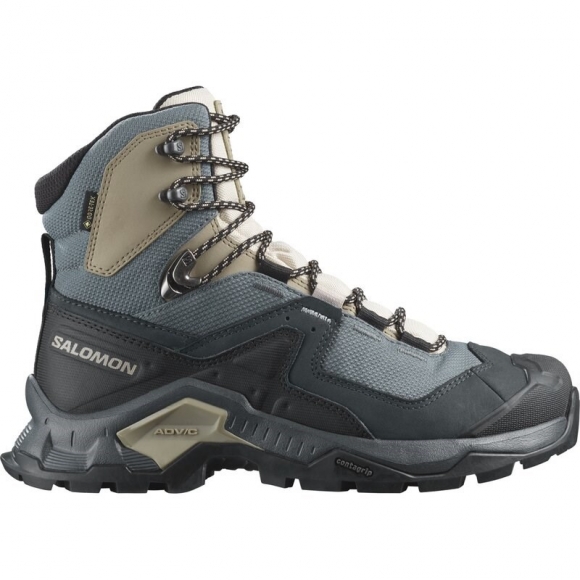 Salomon Damen Trekkingstiefel QUEST ELEMENT - Ebenholz/Regnerischer Tag/Stürmisches Wetter