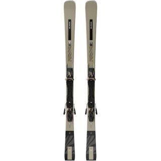 Salomon Damen All-Mountain Ski E - Light Bronze Metallic/Black