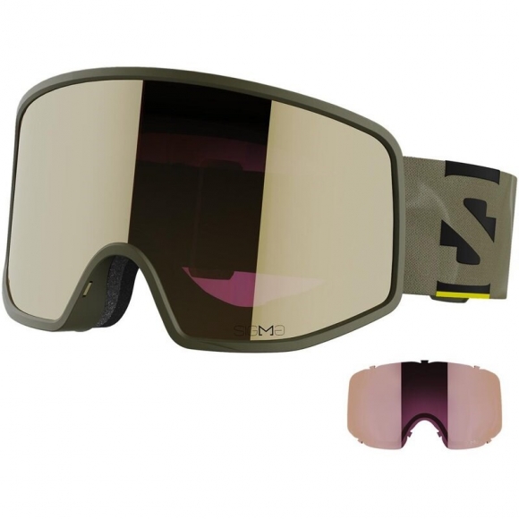 Salomon Herren Brille GOGGLES SENTRY PRO SIGMA - Abendnebel/ Olivgrüne Nacht