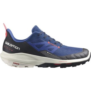 Salomon Herren Multifunktionsschuhe SHOES OUTpulse GTX Estate - Estate-Blau/Vanilleeis/Mohnrot