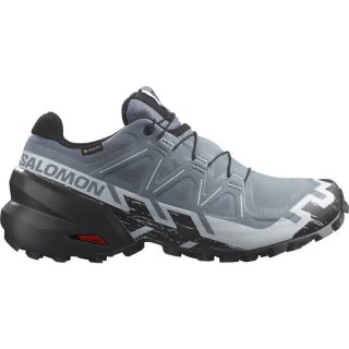 Salomon Damen Trailrunningschuhe SHOES SPEEDCROSS 6 GTX W - Flint Stone/Schwarz/Heather