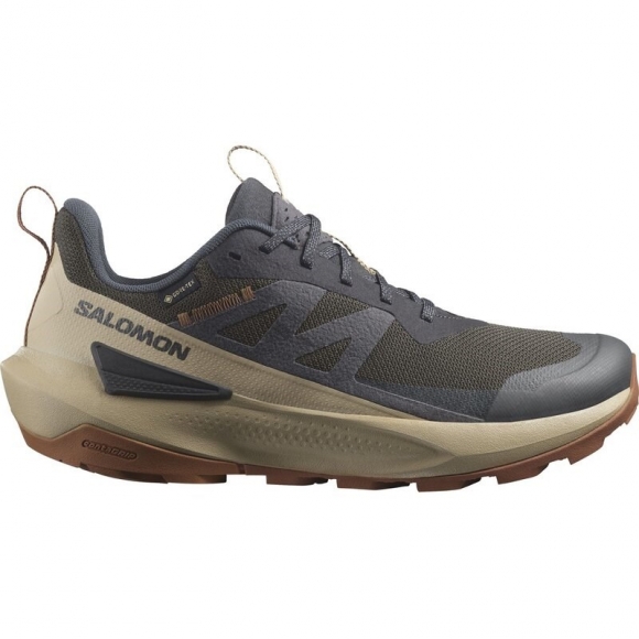 Salomon Herren Multifunktionsschuhe SHOES ELIXIR ACTIV GTX - Phantom/Safari/Karamell-Café