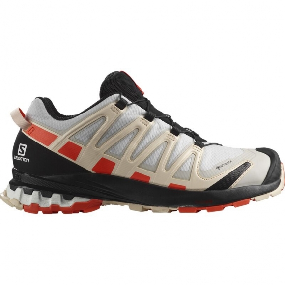 Salomon Damen Trailrunningschuhe SHOES XA PRO 3D v8 GTX W - Mondfelsen/Kirschtomate/Sonnenkuss