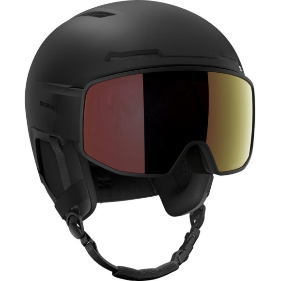 Salomon Herren Helm HELMET DRIVER PRO SIGPHOTO MIPS - Schwarz