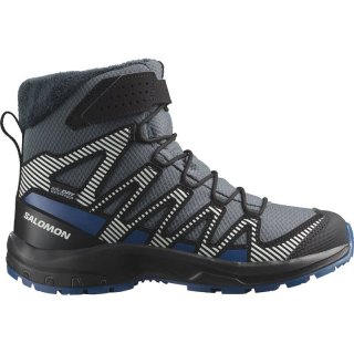 Salomon Kinder Multifunktionsstiefel SHOES XA PRO V8 WINTER WP J - Turbulenz/Schwarz/Dunkelblau
