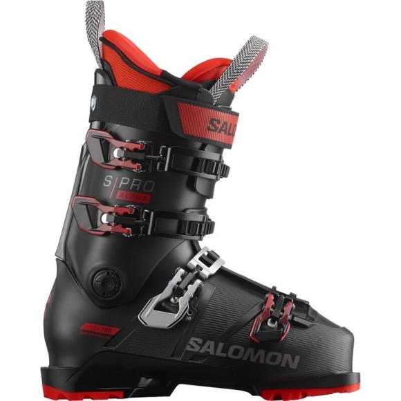 Salomon Herren ALP. BOOTS - Schwarz/Rot