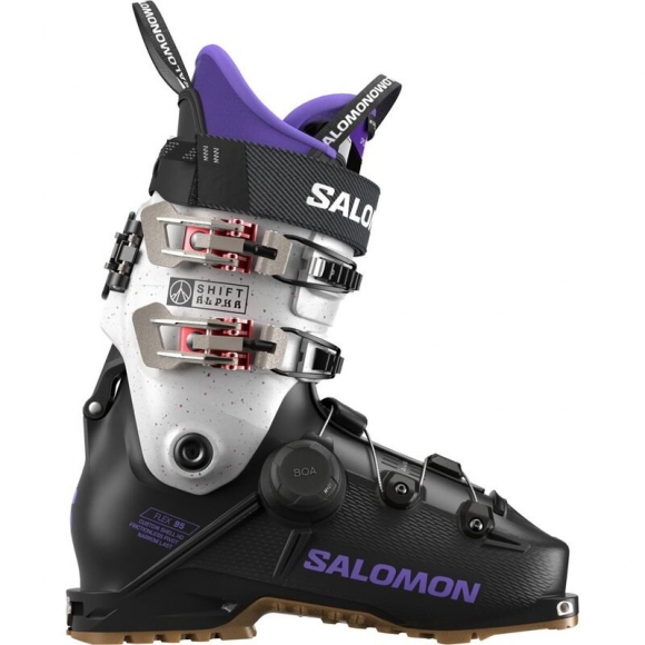 Salomon Damen Ski-Schuhe ALP. BOOTS SHIFT ALPHA BOA 95 W - Schwarz/Ultraviolett/Ultraviolett