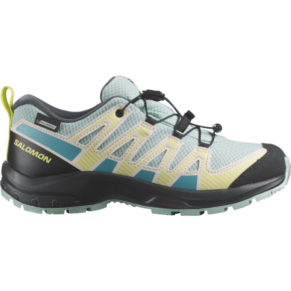 Salomon Kinder Multifunktionsschuhe SHOES XA PRO V8 CSWP J - Tanager Türkis/Tinte/Sonnig L