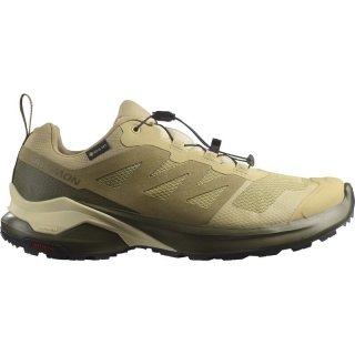 Salomon Herren Trailrunningschuhe SHOES X-ADVENTURE GTX - Schwamm/Grüner Nebel/Olive Night