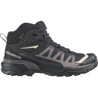 Salomon Damen Trekkingstiefel SHOES X ULTRA 360 MID GTX - Schwarz/Pflaumenkätzchen/Schiefer