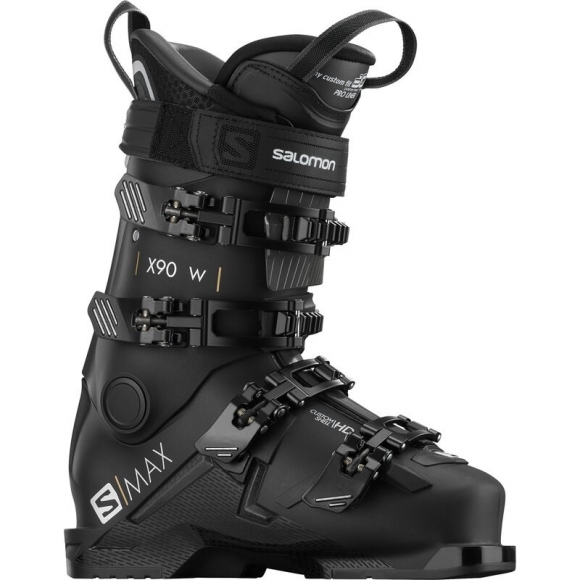 Salomon Damen ALPINE BOOTS - SCHWARZ/Beluga/Golden Glow Metallic