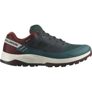 Salomon Herren Multifunktionsschuhe SHOES OUTRISE GTX - Ponderosa-Kiefer/Bitterschokolade/Vanille
