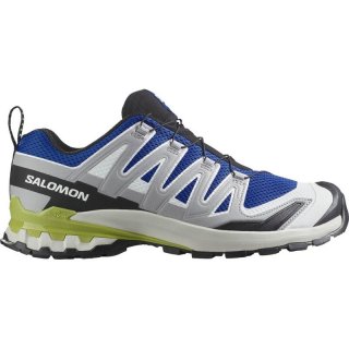 Salomon Herren Trailrunningschuhe SHOES XA PRO 3D V9 - Nautisches Blau/Legierung/Dunkle Zitrone