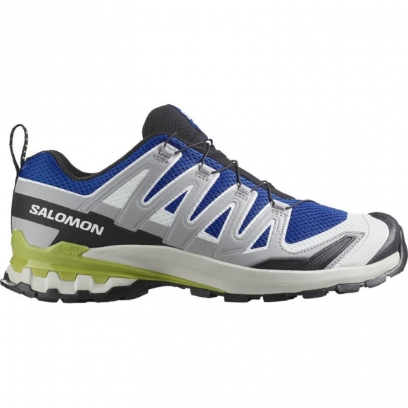 Salomon Herren Trailrunningschuhe SHOES XA PRO 3D V9 - Nautisches Blau/Legierung/Dunkle Zitrone