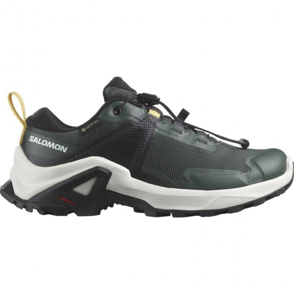 Salomon Kinder Trekkinghalbschuhe SHOES X RAISE GTX J - Urban Chic/Vanilleeis/Bananencreme