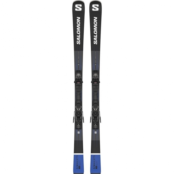 Salomon Herren All-Mountain Ski E - Schwarz/Rennblau/Weiß